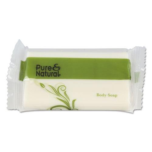 Body and Facial Soap, Fresh Scent, # 1 1/2 Flow Wrap Bar, 500/Carton