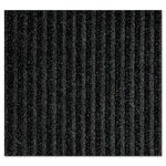 Needle-Rib Wiper/Scraper Mat, Polypropylene, 36 x 48, Charcoal