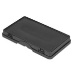 Storage/Trash Compartment Cover, Plastic, Black