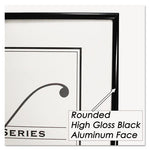 Metal Poster Frame, Plastic Face, 24 x 36, Black