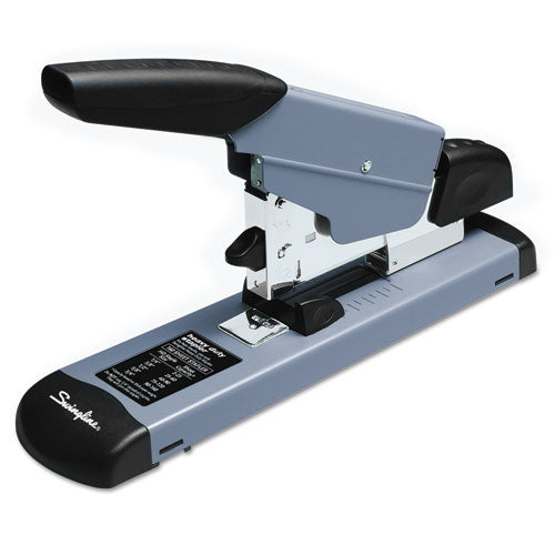 Heavy-Duty Stapler, 160-Sheet Capacity, Black/Gray