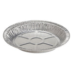 Aluminum Pie Pan, 24 oz, 9" Diameter x 1.06"h, 200/Carton