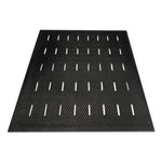 Free Flow Comfort Utility Floor Mat, 36 x 48, Black