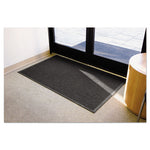 EcoGuard Indoor/Outdoor Wiper Mat, Rubber, 36 x 120, Charcoal