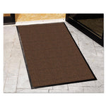 WaterGuard Indoor/Outdoor Scraper Mat, 36 x 120, Brown