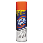 Spot Shot Professional Instant Carpet Stain Remover, 18 oz Aerosol Spray, 12/Carton