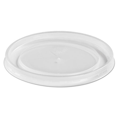 Plastic High Heat Vented Lid, Fits 16-32 oz, White, 50/Bag, 10/Bags Carton