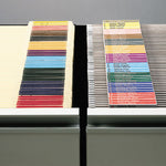 Viewables Hanging Folder Tabs and Labels, Complete Bulk Pack Refill, 1/3-Cut, Assorted Colors, 3.5" Wide, 100/Box