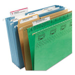 Viewables Hanging Folder Tabs and Labels, Complete Bulk Pack Refill, 1/3-Cut, Assorted Colors, 3.5" Wide, 100/Box