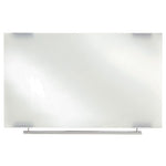 Clarity Glass Dry Erase Board with Aluminum Trim, 72 x 36, White Surface