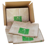 Lawn and Leaf Bags, 30 gal, 16" x 35", Kraft, 50 Bags