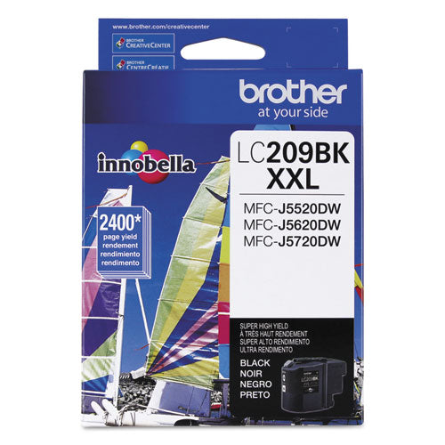 LC209BK Innobella Super High-Yield Ink, 2,400 Page-Yield, Black