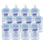 Advanced Hand Sanitizer Refreshing Gel, 20 oz Pump Bottle, Clean Scent, 12/Carton