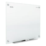 Infinity Glass Marker Board, 48 x 36, White Surface