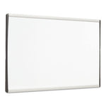 ARC Frame Cubicle Magnetic Dry Erase Board, 30 x 18, White Surface, Silver Aluminum Frame