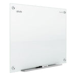 Infinity Glass Marker Board, 72 x 48, White Surface