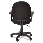 Alera Essentia Series Swivel Task Chair with Adjustable Arms, Supports Up to 275 lb, 17.71" to 22.44" Seat Height, Black