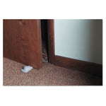 Big Foot Doorstop, No Slip Rubber Wedge, 2.25w x 4.75d x 1.25h, Gray