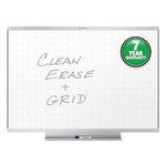 Prestige 2 Total Erase Whiteboard, 72 x 48, White Surface, Silver Aluminum/Plastic Frame