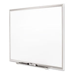 Classic Series Porcelain Magnetic Dry Erase Board, 72 x 48, White Surface, Silver Aluminum Frame