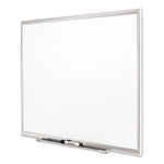 Classic Series Porcelain Magnetic Dry Erase Board, 48 x 36, White Surface, Silver Aluminum Frame