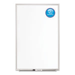 Classic Series Porcelain Magnetic Dry Erase Board, 60 x 36, White Surface, Silver Aluminum Frame