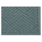 EcoGuard Diamond Floor Mat, Single Fan, 48 x 96, Charcoal