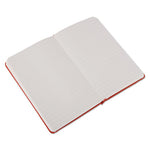Hard Cover Notebook, 1-Subject, Narrow Rule, Red Cover, (192) 5.5 x 3.5 Sheets