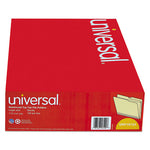 Double-Ply Top Tab Manila File Folders, 1/2-Cut Tabs: Assorted, Legal Size, 0.75" Expansion, Manila, 100/Box