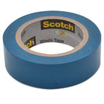 Expressions Washi Tape, 1.25" Core, 0.59" x 32.75 ft, Blue