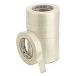 190# Medium Grade Filament Tape, 3" Core, 24 mm x 54.8 m, Clear