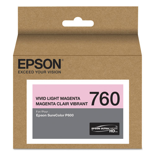 T760620 (760) UltraChrome HD Ink, Vivid Light Magenta