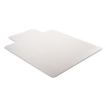 DuraMat Moderate Use Chair Mat for Low Pile Carpet, 45 x 53, Wide Lipped, Clear