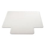 DuraMat Moderate Use Chair Mat for Low Pile Carpet, 45 x 53, Wide Lipped, Clear