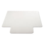 DuraMat Moderate Use Chair Mat for Low Pile Carpet, 46 x 60, Wide Lipped, Clear