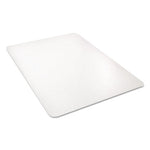 All Day Use Chair Mat - All Carpet Types, 45 x 53, Rectangle, Clear