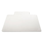 DuraMat Moderate Use Chair Mat for Low Pile Carpet, 46 x 60, Wide Lipped, Clear