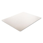 RollaMat Frequent Use Chair Mat, Medium Pile Carpet, Flat, 46 x 60, Rectangle, Clear