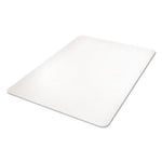 All Day Use Chair Mat - Hard Floors, 36 x 48, Rectangular, Clear