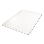 All Day Use Chair Mat - Hard Floors, 45 x 53, Rectangle, Clear