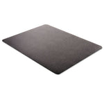 EconoMat All Day Use Chair Mat for Hard Floors, Flat Packed, 45 x 53, Black