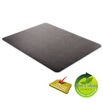 EconoMat All Day Use Chair Mat for Hard Floors, Flat Packed, 45 x 53, Black