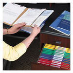 6-Section Pressboard Top Tab Pocket Classification Folders, 6 SafeSHIELD Fasteners, 2 Dividers, Legal Size, Red, 10/Box