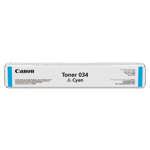 9453B001 (034) Toner, 7,300 Page-Yield, Cyan