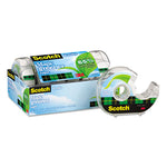 Magic Greener Tape with Dispenser, 1" Core, 0.75" x 50 ft, Clear, 6/Pack