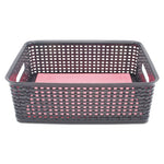 Weave Bins, 14.25 x 10.25 x 4.75, Black, 2/Pack