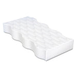 Magic Eraser Extra Durable, 4.6 x 2.4, 0.7" Thick, White, 4/Box, 8 Boxes/Carton