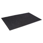 Needle-Rib Wiper/Scraper Mat, Polypropylene, 48 x 72, Charcoal