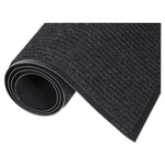 Needle Rib Wipe and Scrape Mat, Polypropylene, 36 x 60, Charcoal