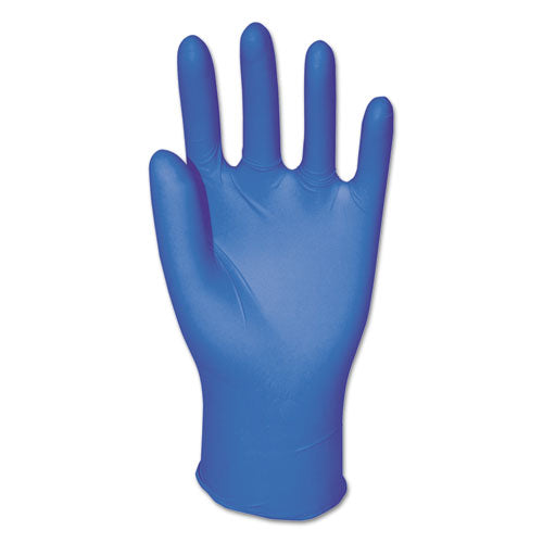 Disposable Powder-Free Nitrile Gloves, Medium, Blue, 5 mil, 1,000/Carton